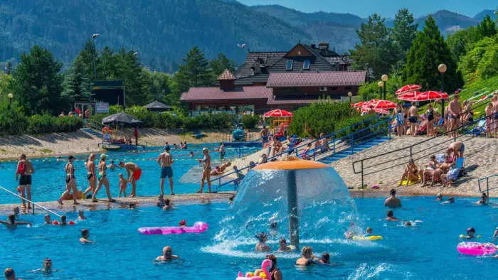 Zakopane - kolonie i obz Tatrzaskie Parki Wodne