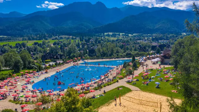 Zakopane - kolonie i obz Tatrzaskie Parki Wodne