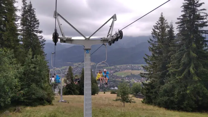 Zakopane - kolonie i obz Tatrzaskie Parki Wodne