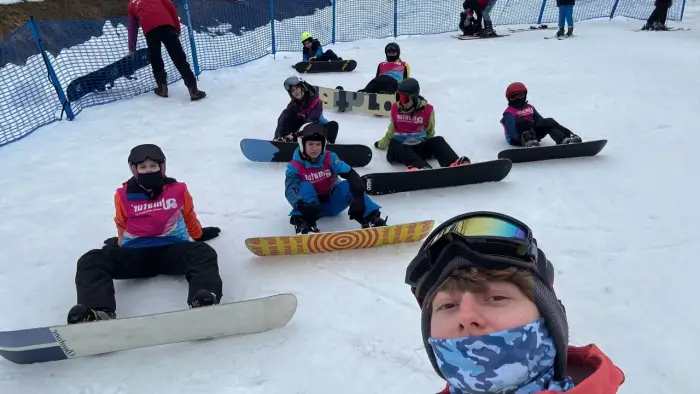 Szczyrk - ob�z snowboardowy