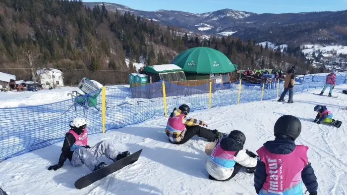 Szczyrk - ob�z snowboardowy
