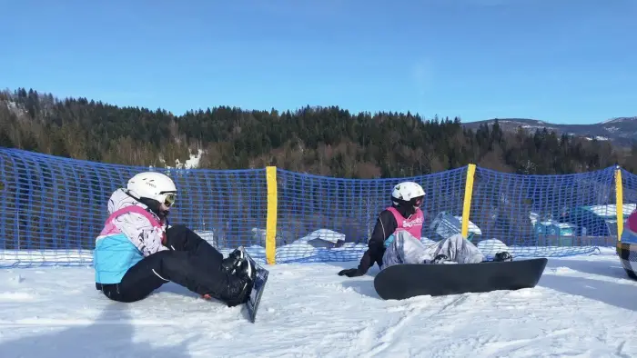 Szczyrk - ob�z snowboardowy