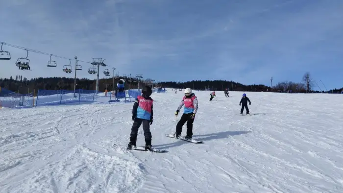Szczyrk - ob�z snowboardowy