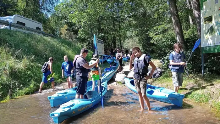 Borne Sulinowo - ob�z kajakowo-rowerowy