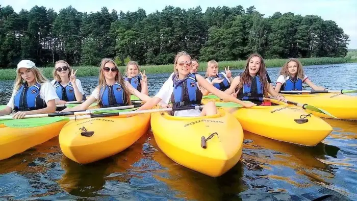 Bachorze - ob�z kajakowo-rowerowy