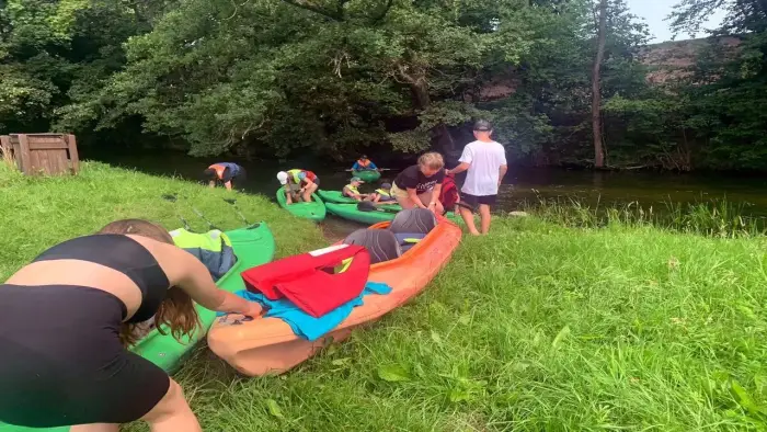 Czaplinek - ob�z survivalowo-kajakowy