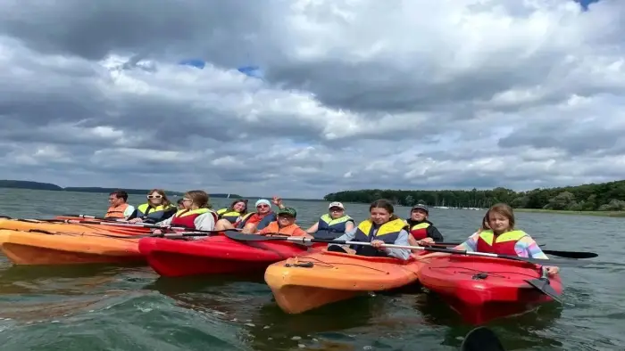 Czaplinek - ob�z survivalowo-kajakowy