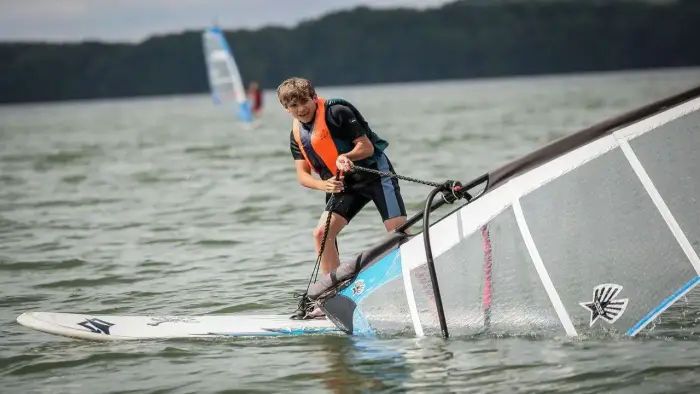 Czaplinek - ob�z windsurfingowy