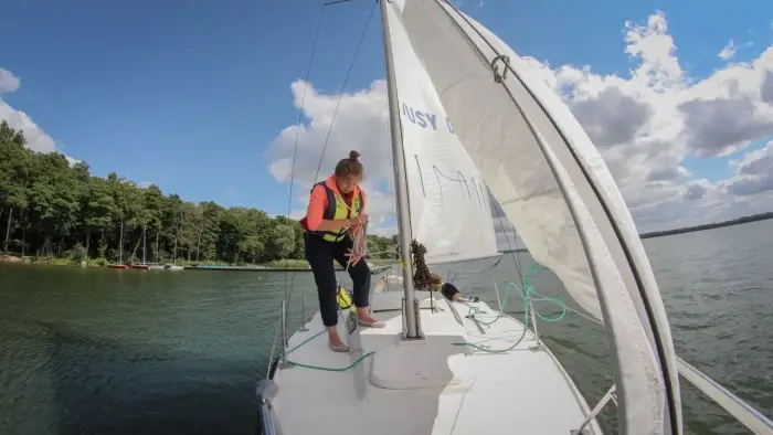 Czaplinek - ob�z �eglarski