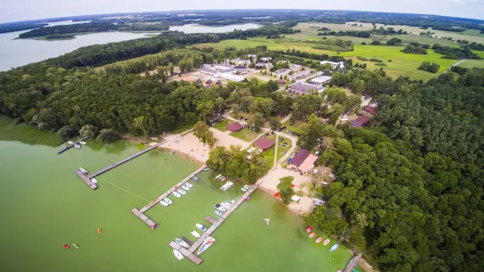 Czaplinek - ob�z w�dkarski