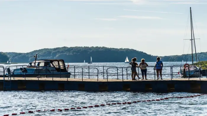 Czaplinek - ob�z w�dkarski