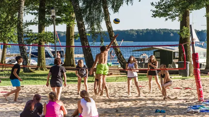 Czaplinek - ob�z w�dkarski