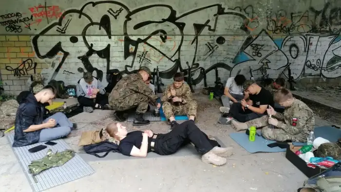 Spa�a - ob�z militarny - ASG