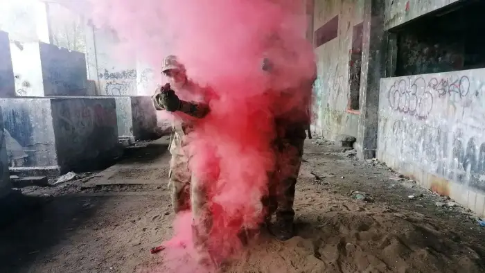 Spa�a - ob�z militarny - ASG