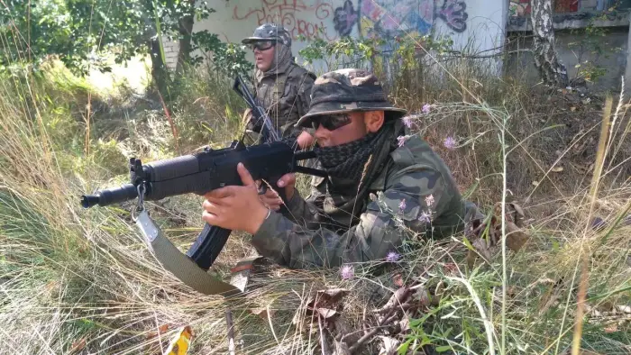 Spa�a - ob�z militarny - ASG