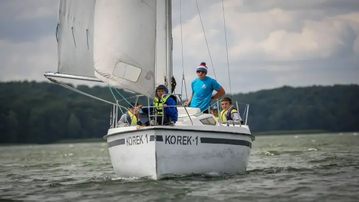 Pojezierze Drawskie - ob�z �eglarski w�drowny z patentem