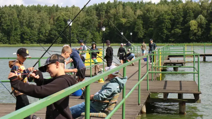 Zamrzenica - ob�z w�dkarski