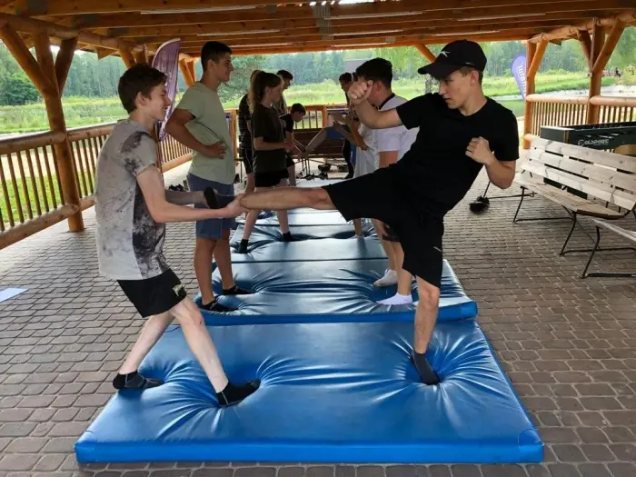 Z�oty Potok - JURA - fight camp - ob�z sztuk walki i samoobrony