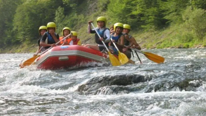 Muszyna - ob�z Fabryka Adrenaliny sala wieloosobowa (tylko ch�opcy)