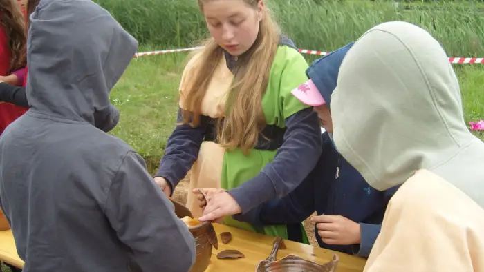 Byczyna - ob�z archeologiczny