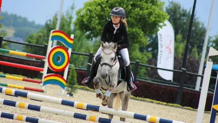 Zakrz�w - kurs jazdy konnej BASIC - Start w je�dziectwie