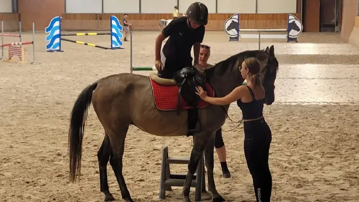 Zakrz�w - ob�z hobby horse z jazd� konn�