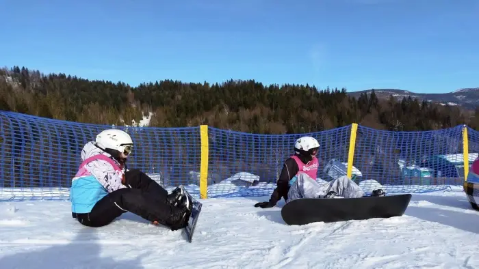 Szczyrk - ob�z snowboardowy